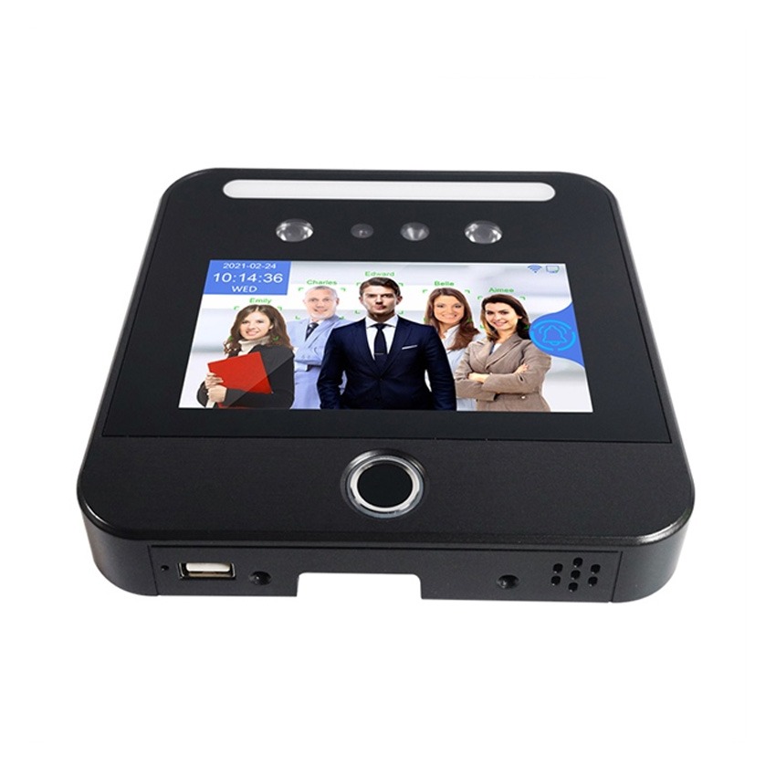 Máy chấm công khuôn mặt AI03F tích hợp nhận diện khuôn mặt, vân tay, kiểm soát cửa, công nghệ AI, camera hồng ngoại, pin lưu điện, chấm được khi đeo khẩu trang. Tìm hiểu ngay!