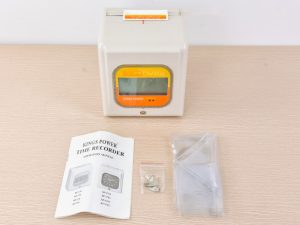 Máy Chấm Công Kings Power KP670 –  in kim siêu trâu, pin lưu điện 8–24 giờ, chịu tải 500 nhân viên, in 6 cột, màn hình to rõ, cực dễ dùng cho nhà máy.