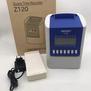 máy chấm công SEIKO Z120, máy chấm công giấy, máy chấm công 3 ca, SEIKO Z120, máy chấm công Thái Lan