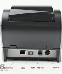 Máy in hóa đơn GPOS G303 [USB + LAN] tốc độ in 260mm/s, khổ giấy 80mm, hỗ trợ in nét mịn, kết nối linh hoạt USB & LAN. Lý tưởng cho quán cafe, nhà hàng, cửa hàng bán lẻ.