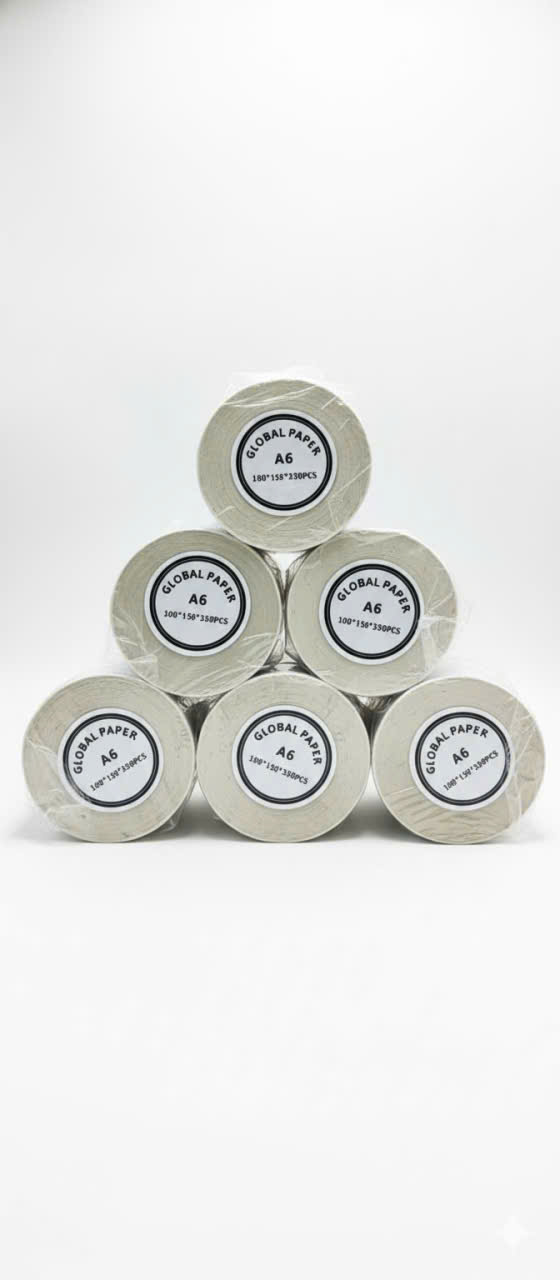 Giấy In Tem Nhãn - Decal GLOBAL PAPER A6 100*150*350PCS