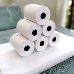 Giấy in nhiệt bọc bạc K80x45mm