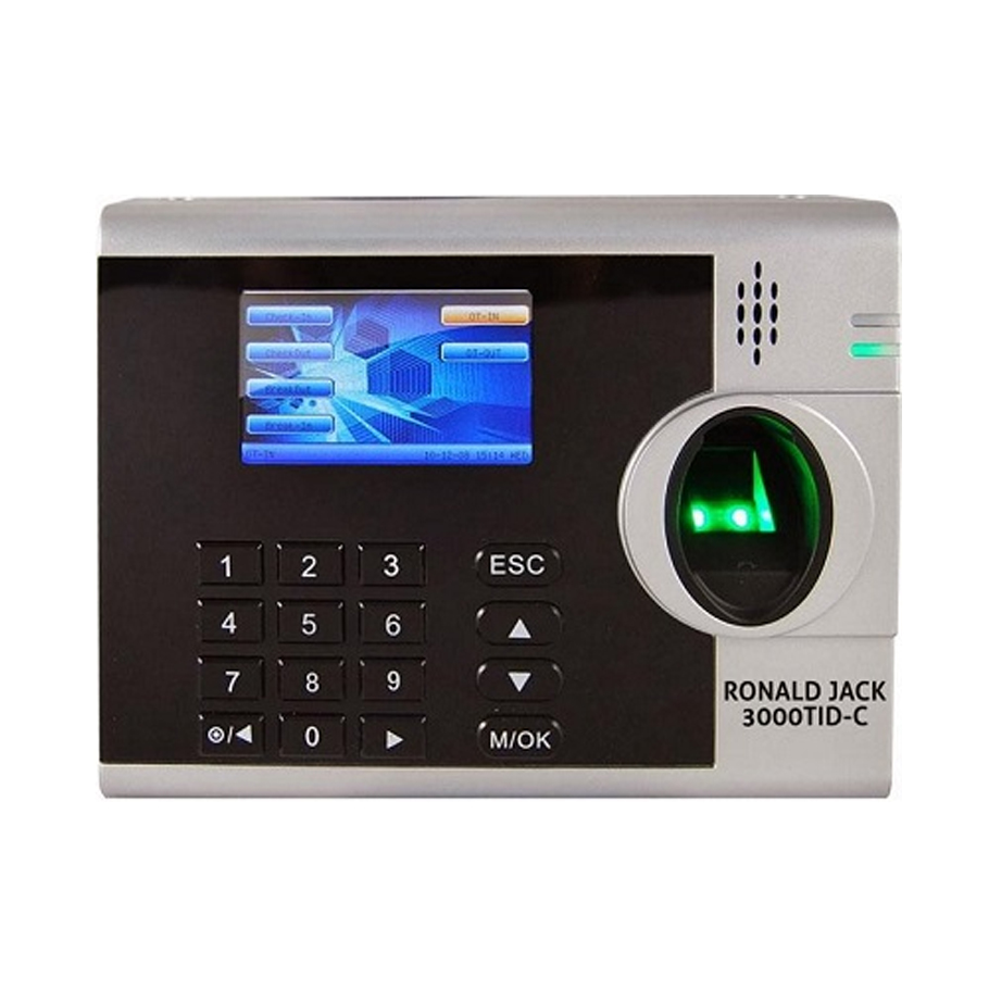 Máy Chấm Công Vân Tay RONALD JACK 3000TID-C - Ảnh 6