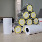 Giấy in nhiệt bọc bạc Oji K57x38mm