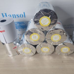 Giấy in nhiệt bọc bạc Oji K57x45mm